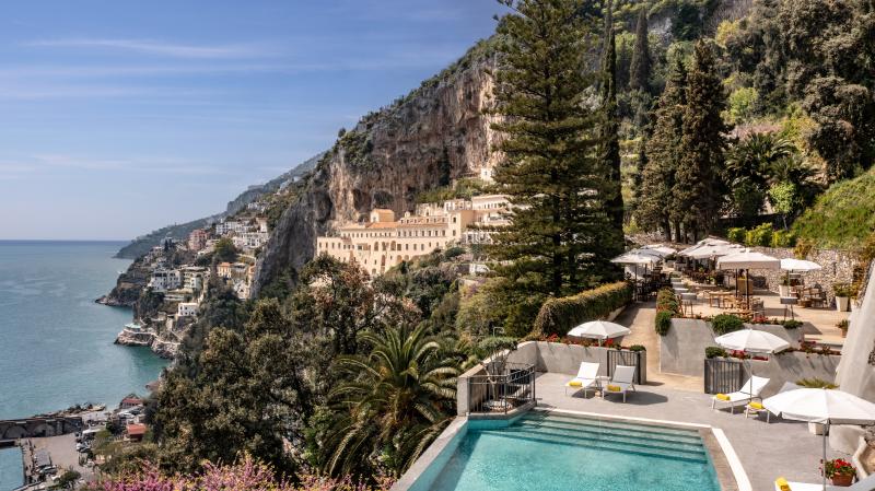 Anantara Convento di Amalfi Grand Hotel Aerial Exterior